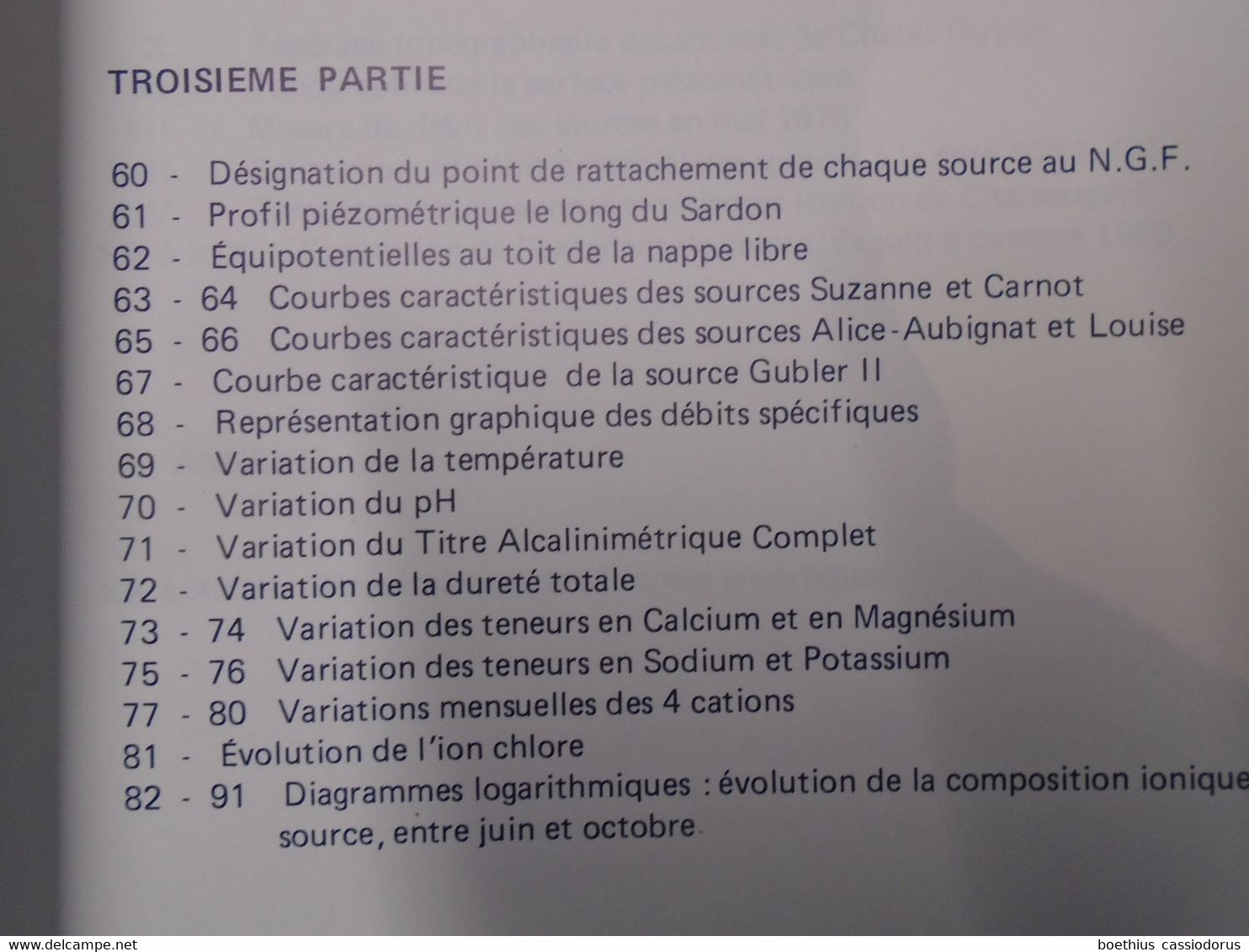 RECHERCHES SUR LES EAUX THERMALES  DE CHATEL-GUYON (PUY-DE-DÔME)  tome II