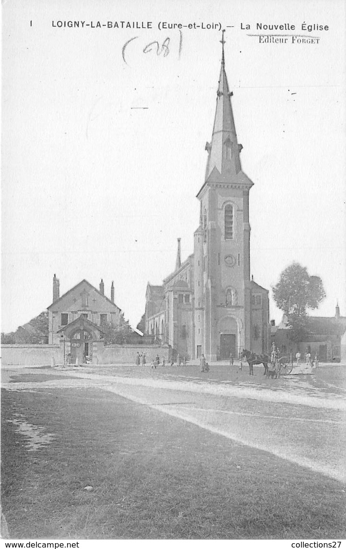 28-LOINGNY-LA BATAILLE- LA NOUVELLE EGLISE - Loigny