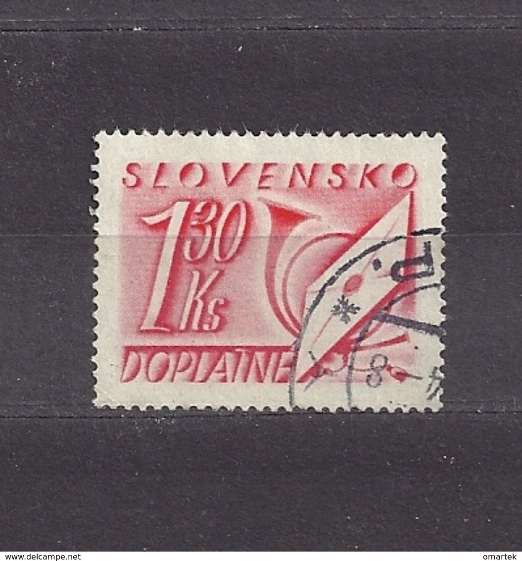 Slovakia Slowakei 1942 Gest ⊙ Mi 32 Sc J 32 Postage Due. Portomarken. SLOVENSKO. - Oblitérés