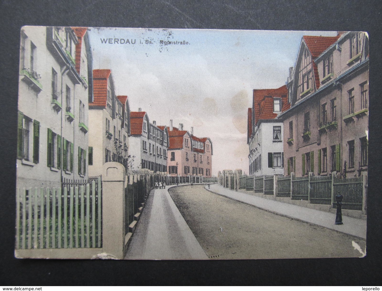 AK WERDAU Roonstrasse Ca.1940 ////  D*30571 - Werdau