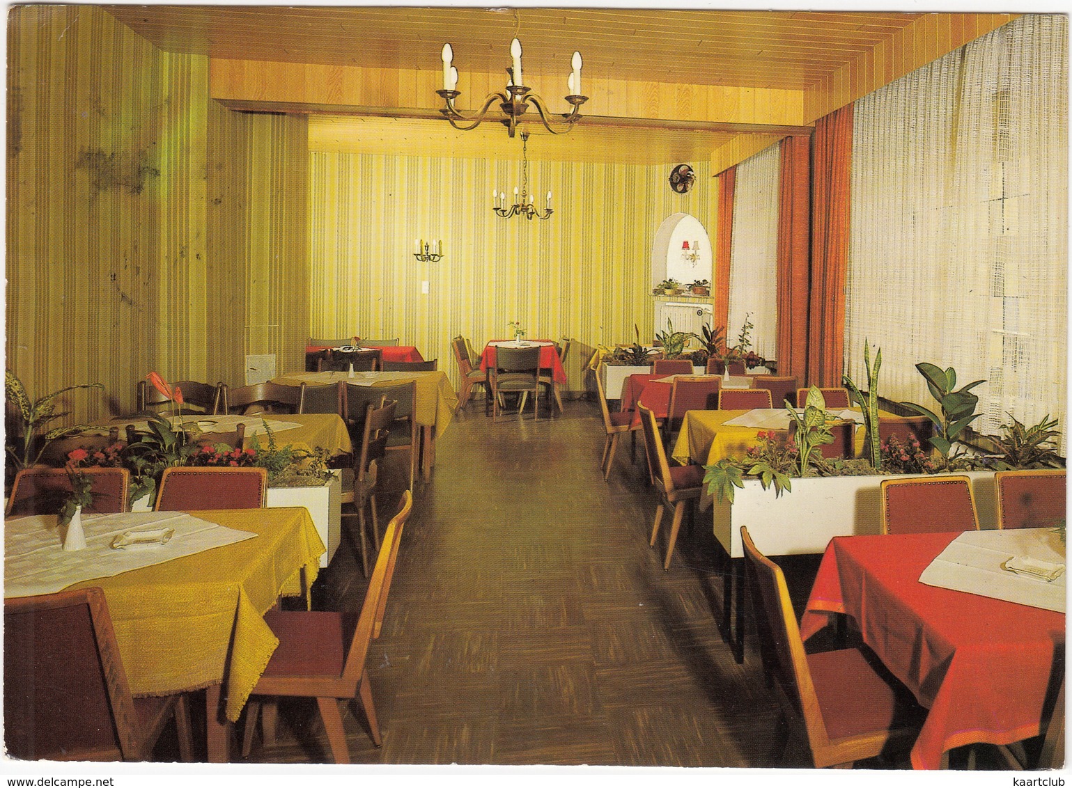 Attendorn - Restaurant 'Keglerklause', Hotel + Restaurant 'Ratskeller' - Interiör -  (Sauerland, D.) - Attendorn