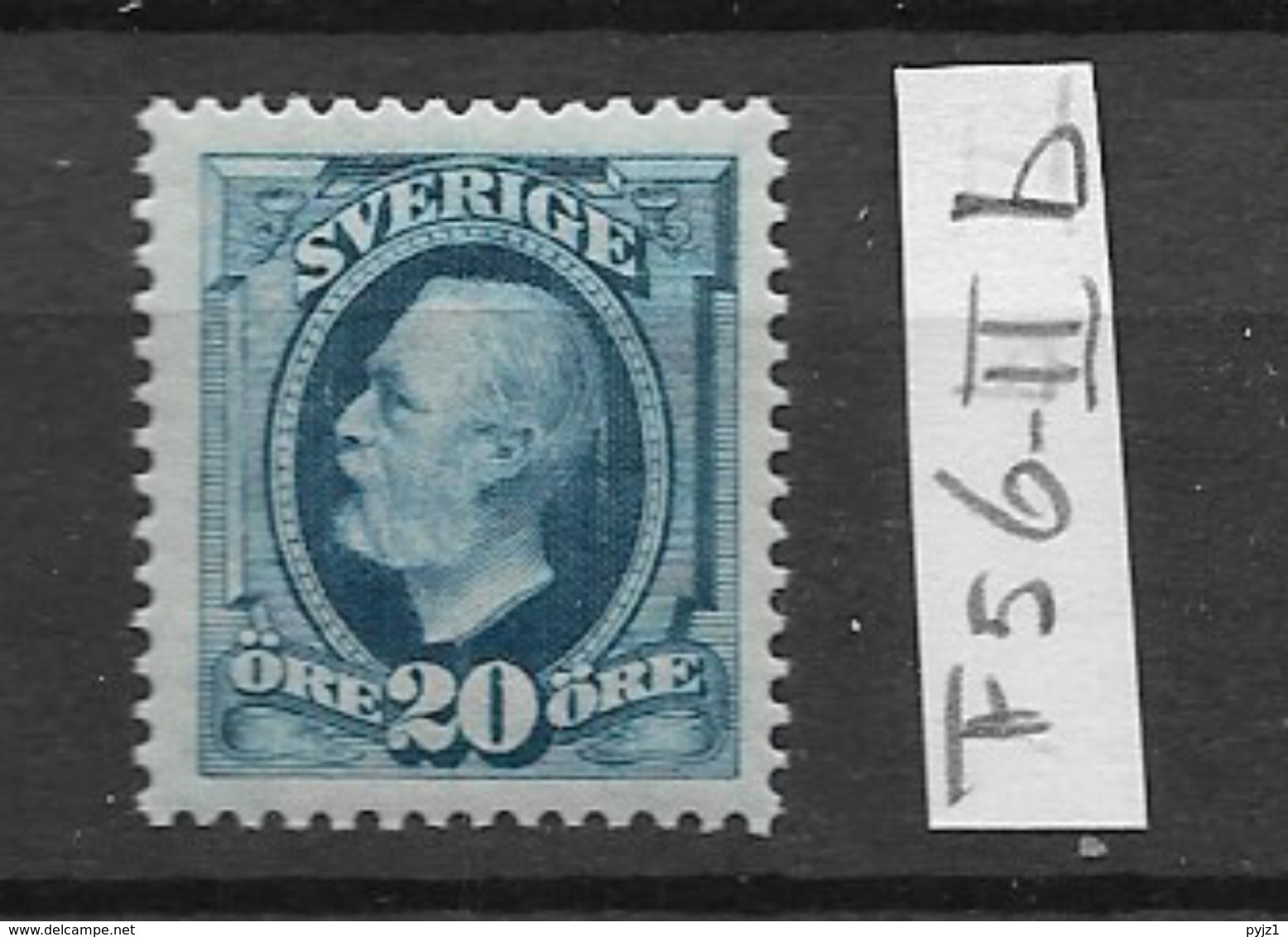 1889 MNH Sweden, Postfris - Unused Stamps