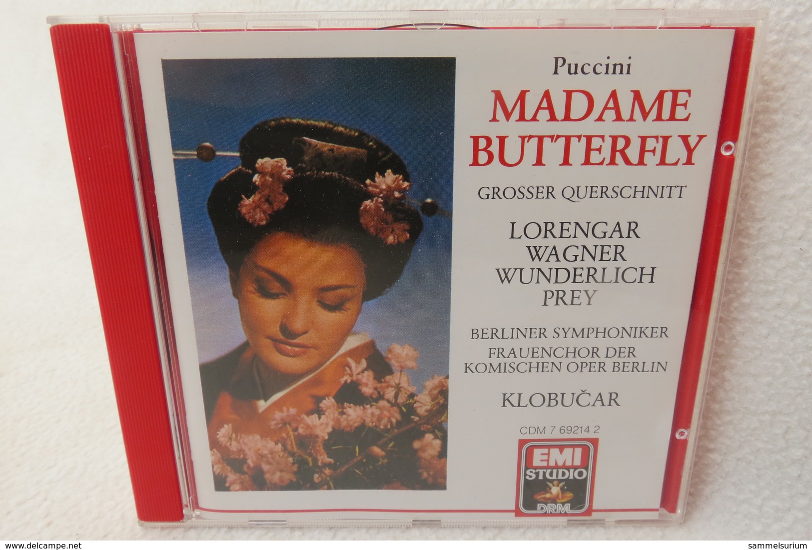 CD "Puccini" Madame Butterfly, Großer Querschnitt - Opéra & Opérette