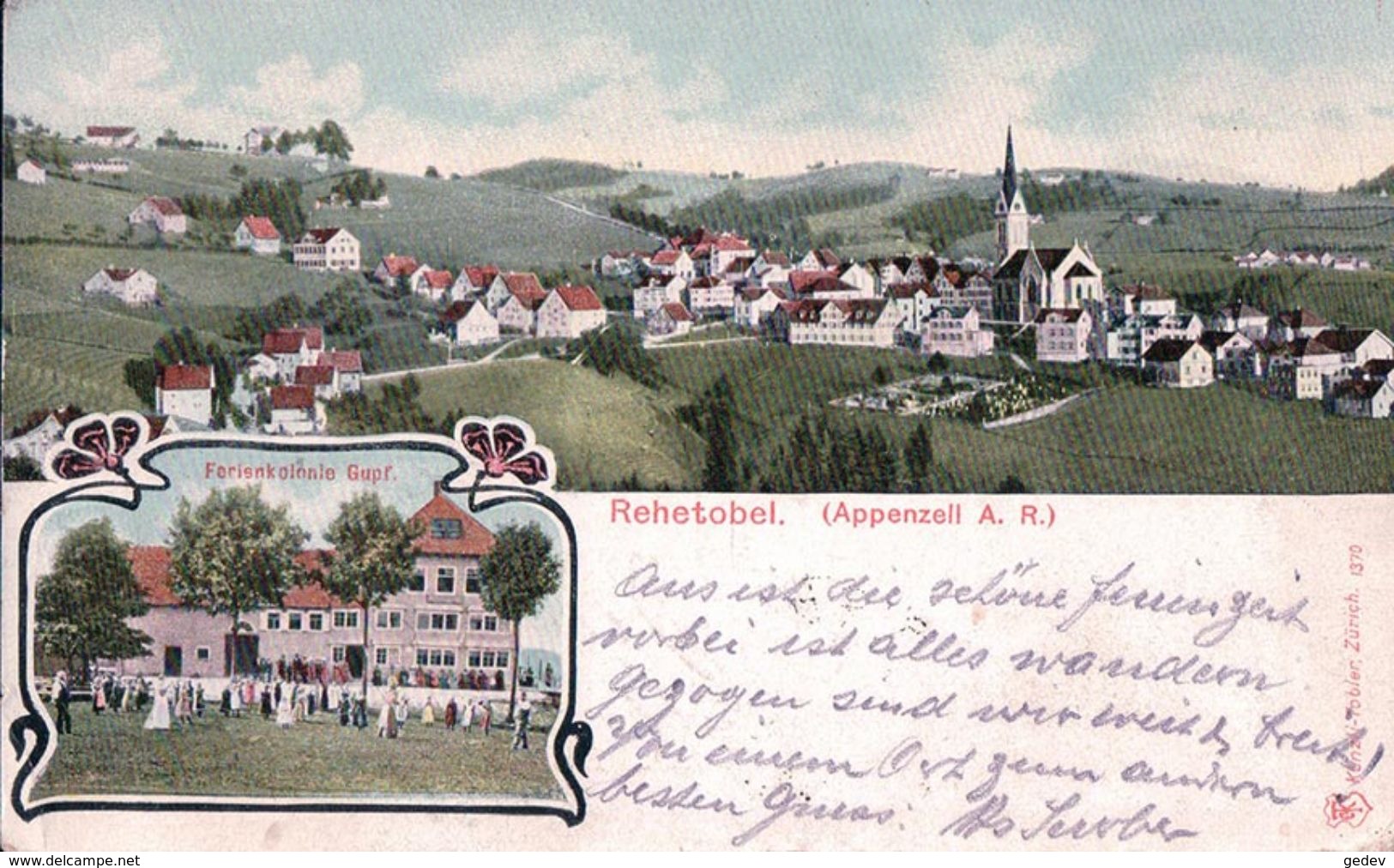 Rehetobel AR (27.8.1904) - Rehetobel