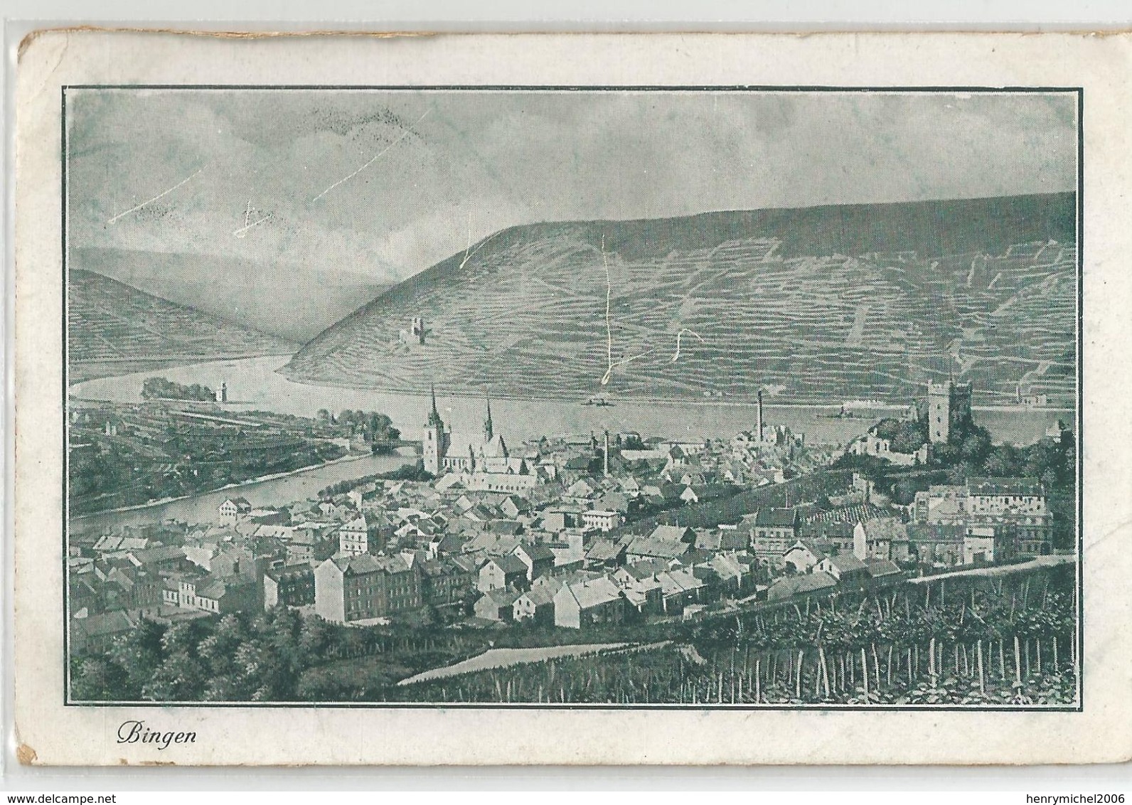 Allemagne Germany - Bingen écrite De Mayence 1927 - Bingen