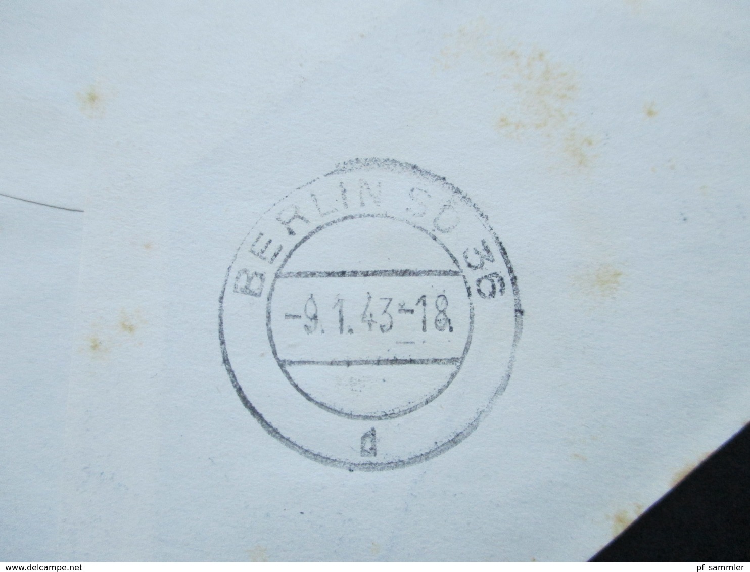 Böhmen Und Mähren 1942 / 43 SST / Sonderbeleg Ca. 3 Monate Später Echt Gelaufen Prag - Berlin! R-Brief Prag 1 17830 F - Covers & Documents