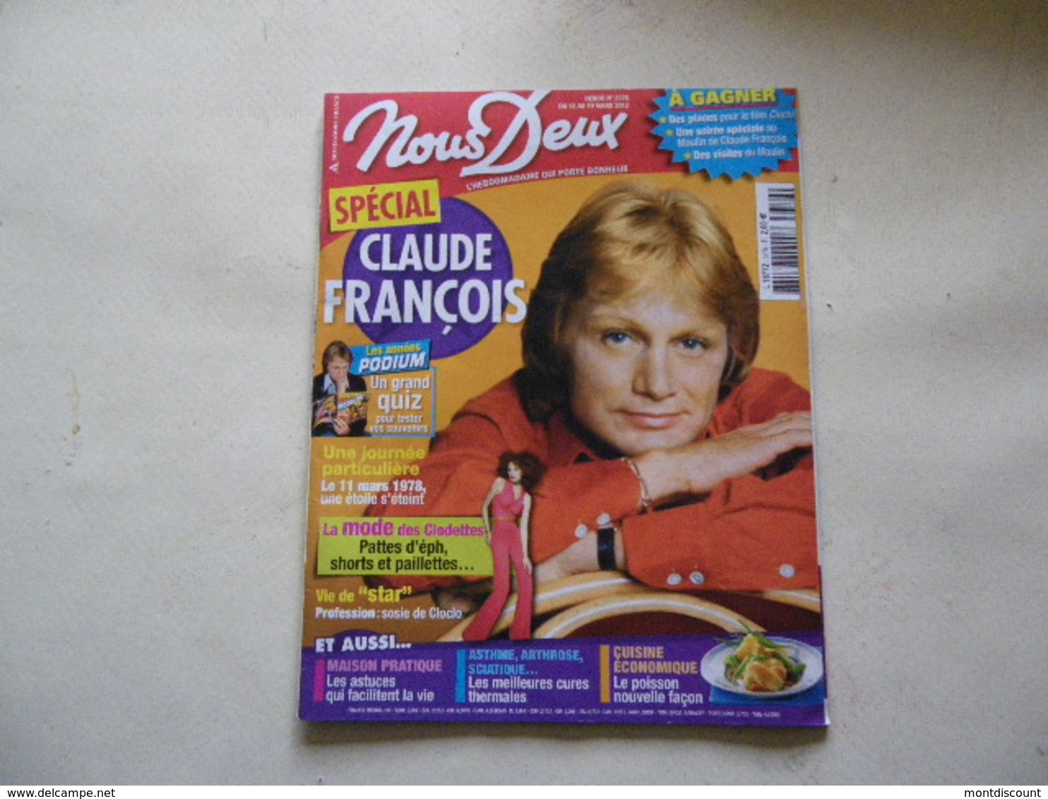 CLAUDE FRANCOIS Claude François VOIR PHOTO... ANCIEN MAGAZINE...REGARDEZ MES VENTES ! J'EN AI D'AUTRES - Magazines & Catalogs