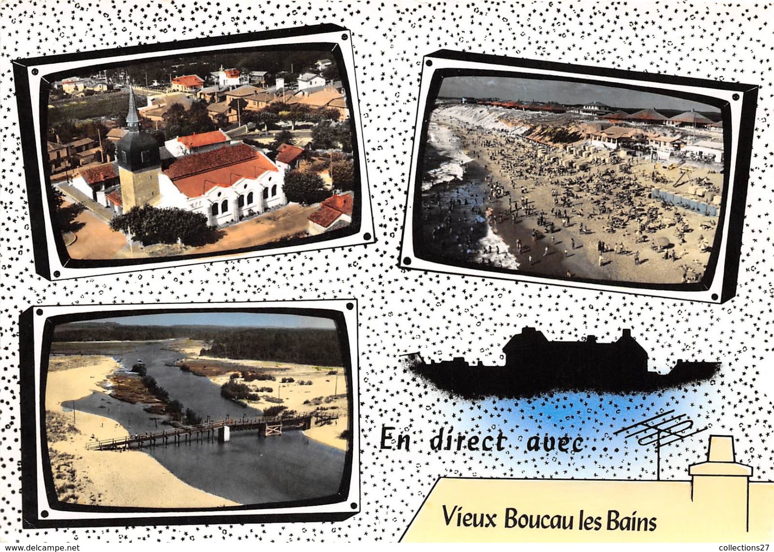 40-VIEUX-BOUCAU-LES-BAINS- MULTIVUES - Vieux Boucau