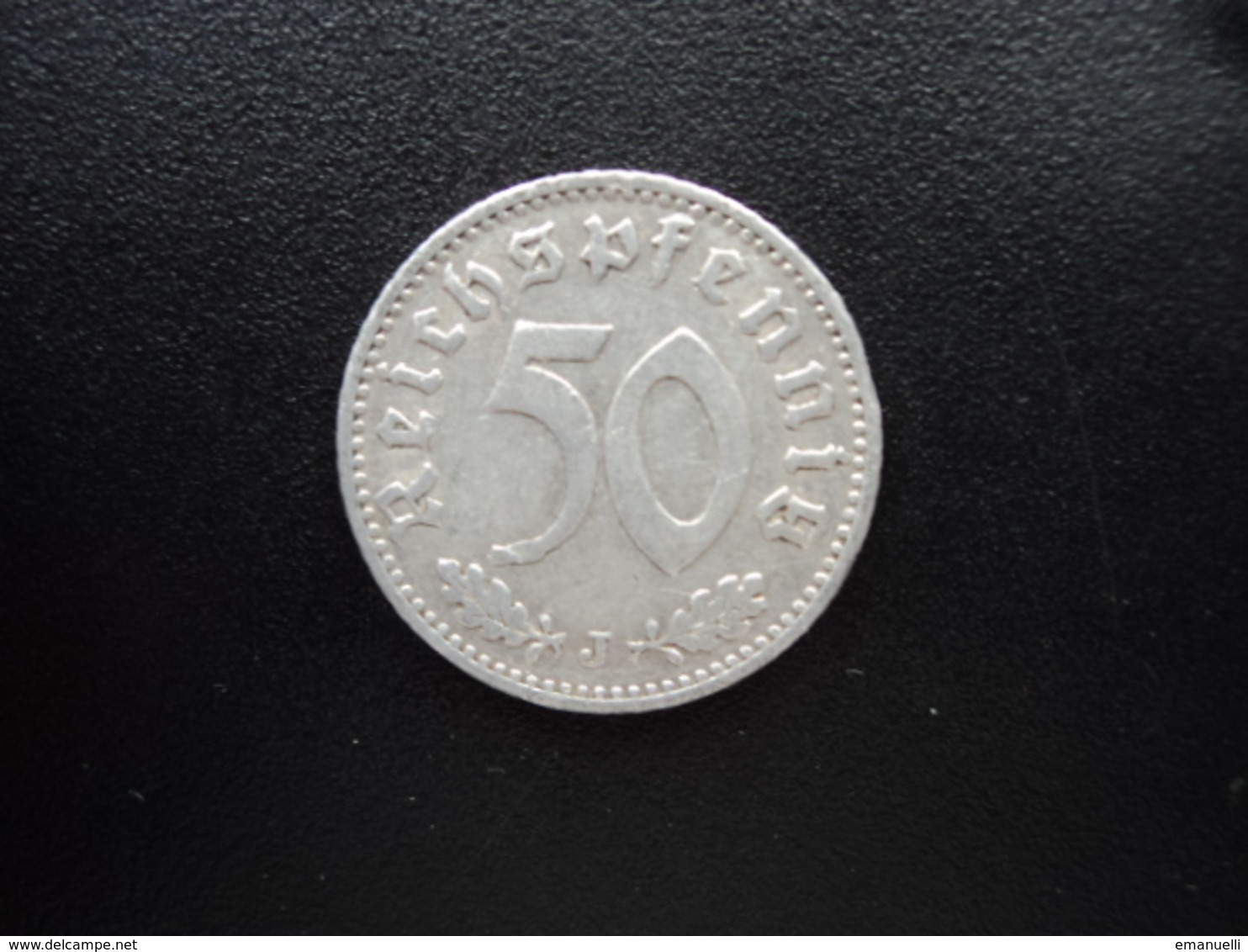ALLEMAGNE : 50 REICHSPFENNIG  1935 J  KM 87   SUP - 50 Reichspfennig