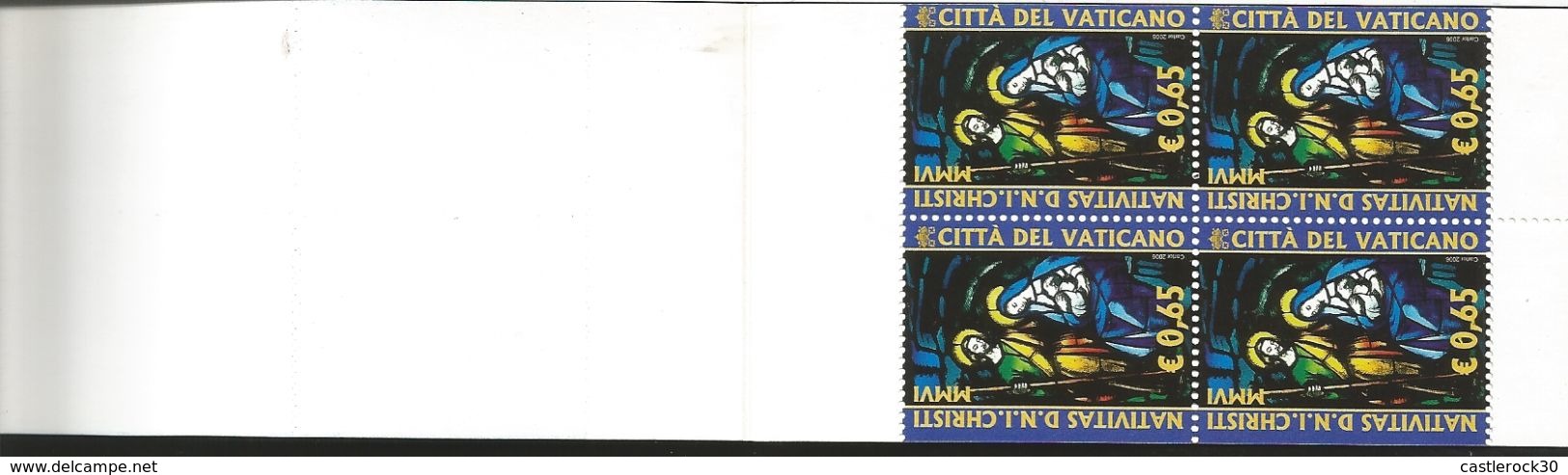 J) 2006 VATICAN CITY, BOOKLET, CHRISTMAS, STAR, MNH - Covers & Documents
