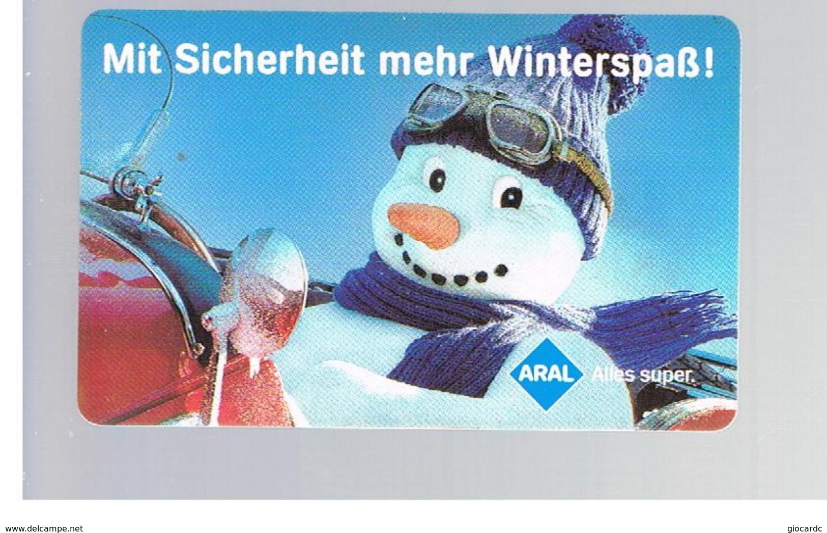 GERMANIA (GERMANY) -  1998 - ARAL, SNOWMAN   - RIF.   137 - Seasons