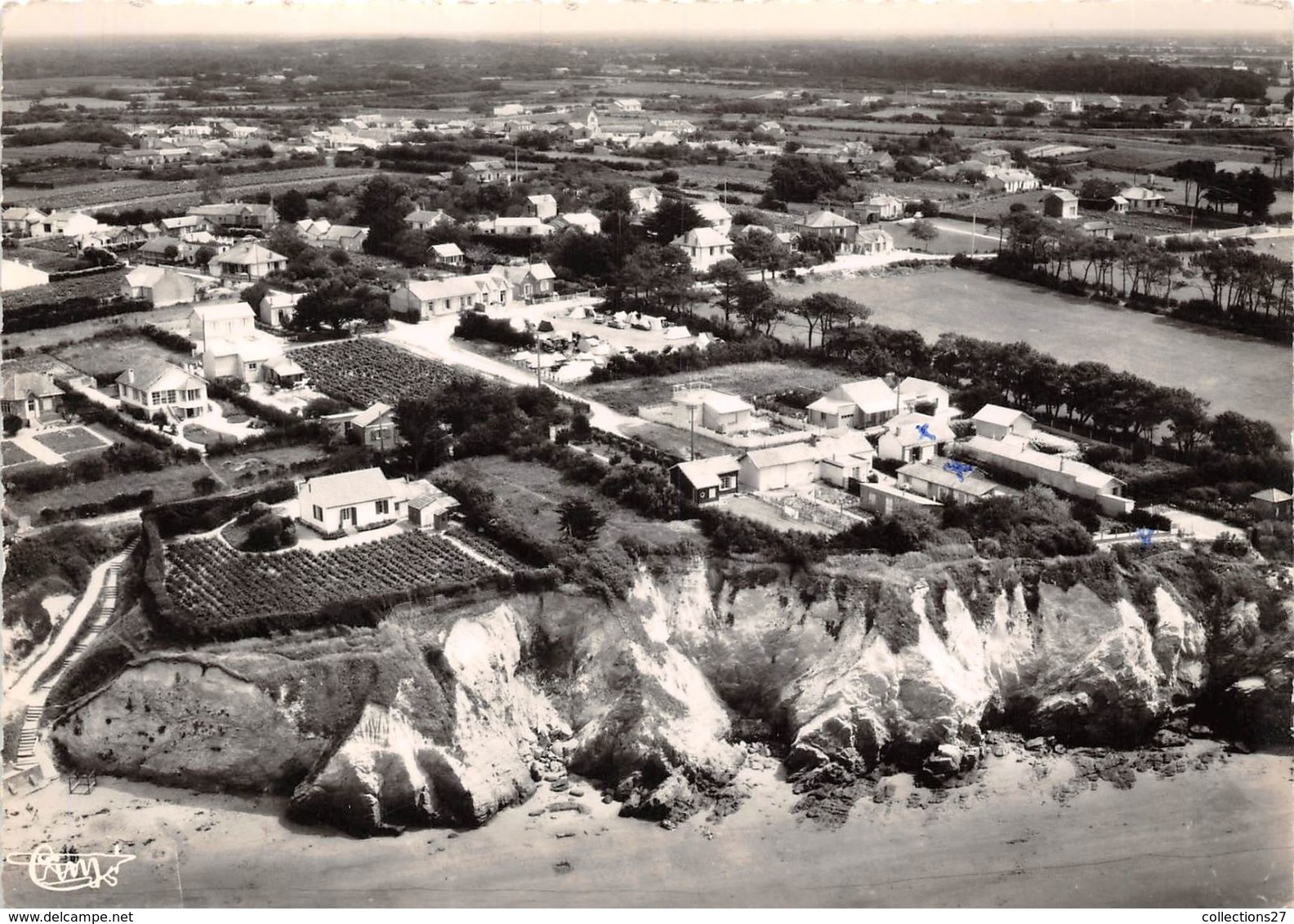 44-LA BERNERIE-EN-RETZ- VUE AERIENNE - La Bernerie-en-Retz