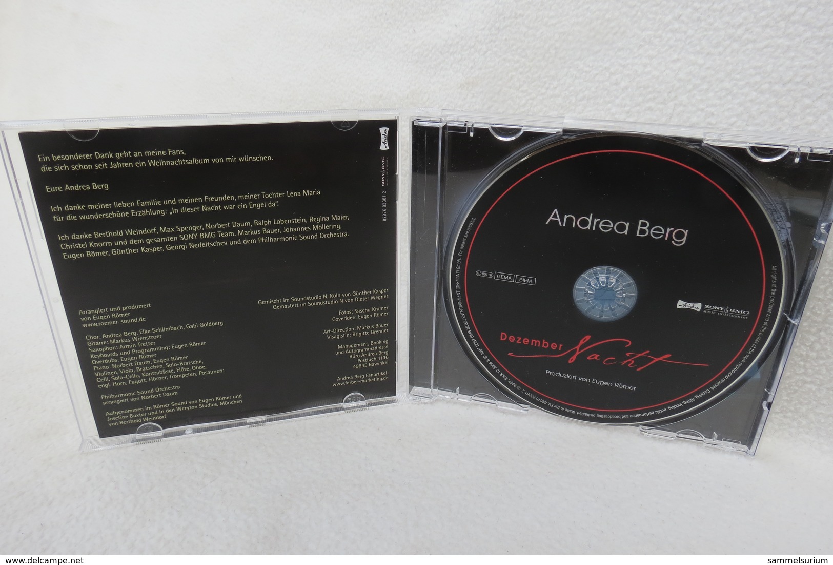 CD "Andrea Berg" Dezember Nacht - Sonstige - Deutsche Musik