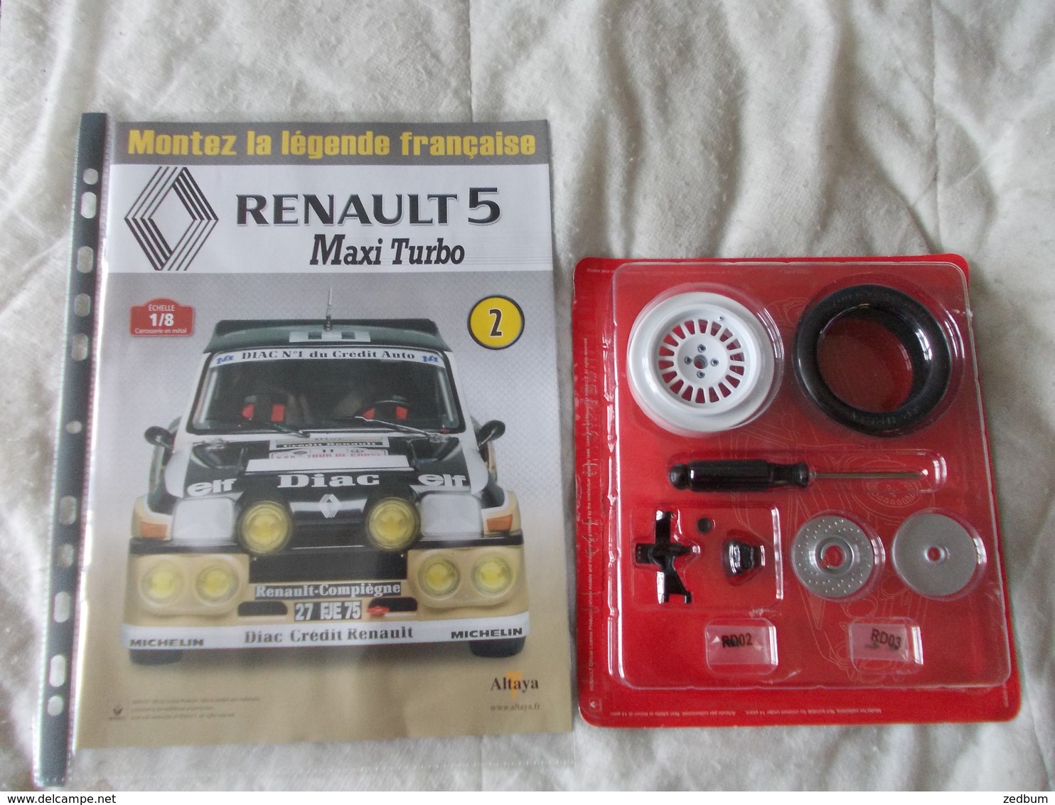 Altaya Renault 5 Maxi Turbo Montez La Légende Francaise Numéro 2 - Zonder Classificatie