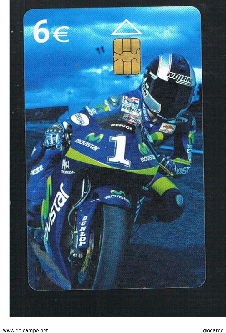 SPAGNA (SPAIN) - TELEFONICA  (CHIP) -  2005 MOTO MOVISTAR    - USED - RIF. 10012 - Motorräder