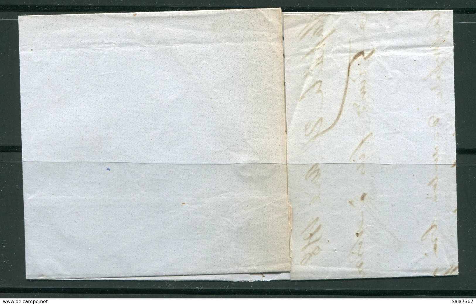 Lettre Du 26 Avril 1858 De MARSEILLE à LYON- Ambulant  ML 1°- Timbre Y&T N°14A - 1852 Luigi-Napoleone