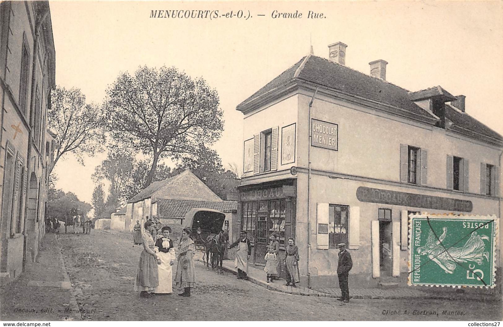 95-MENUCOURT-GRANDE RUE - Menucourt