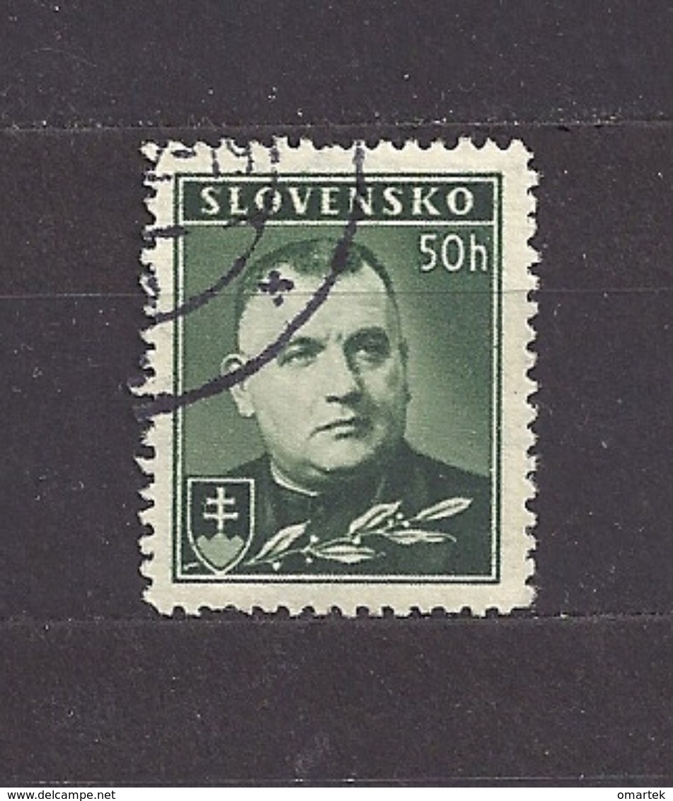 Slovakia Slowakei 1939 Gest ⊙ Mi 67 Sc 43 J.Tiso. SLOVENSKO. C2 - Oblitérés