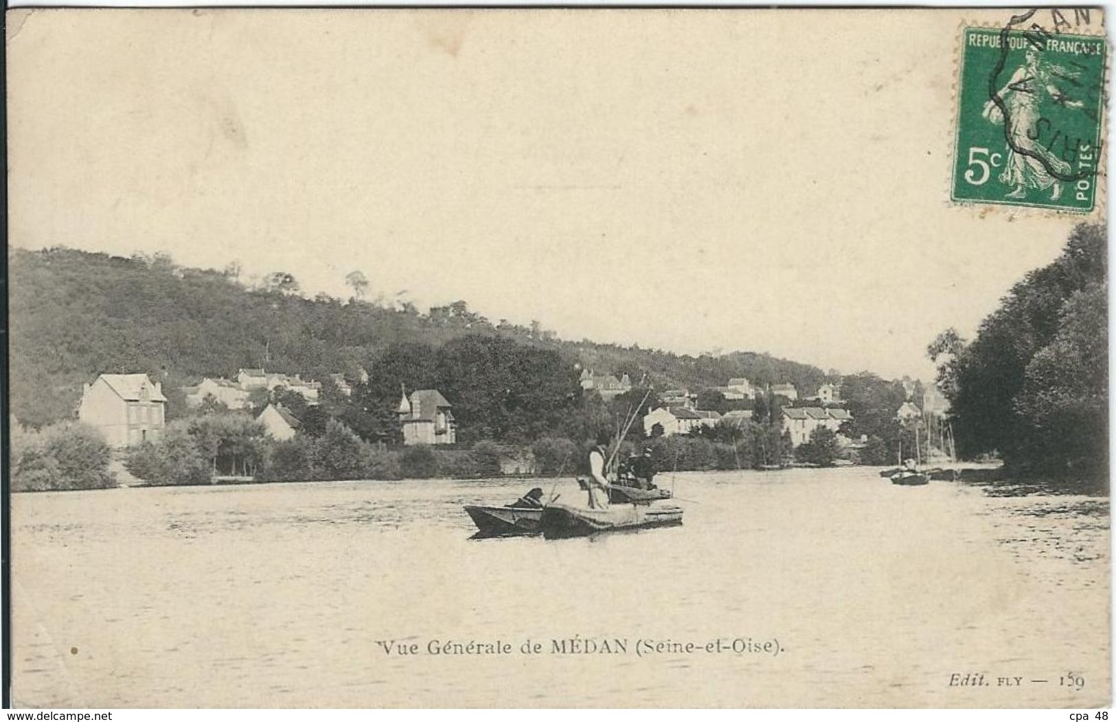 Yvelines : Medan, Vue Générale - Medan