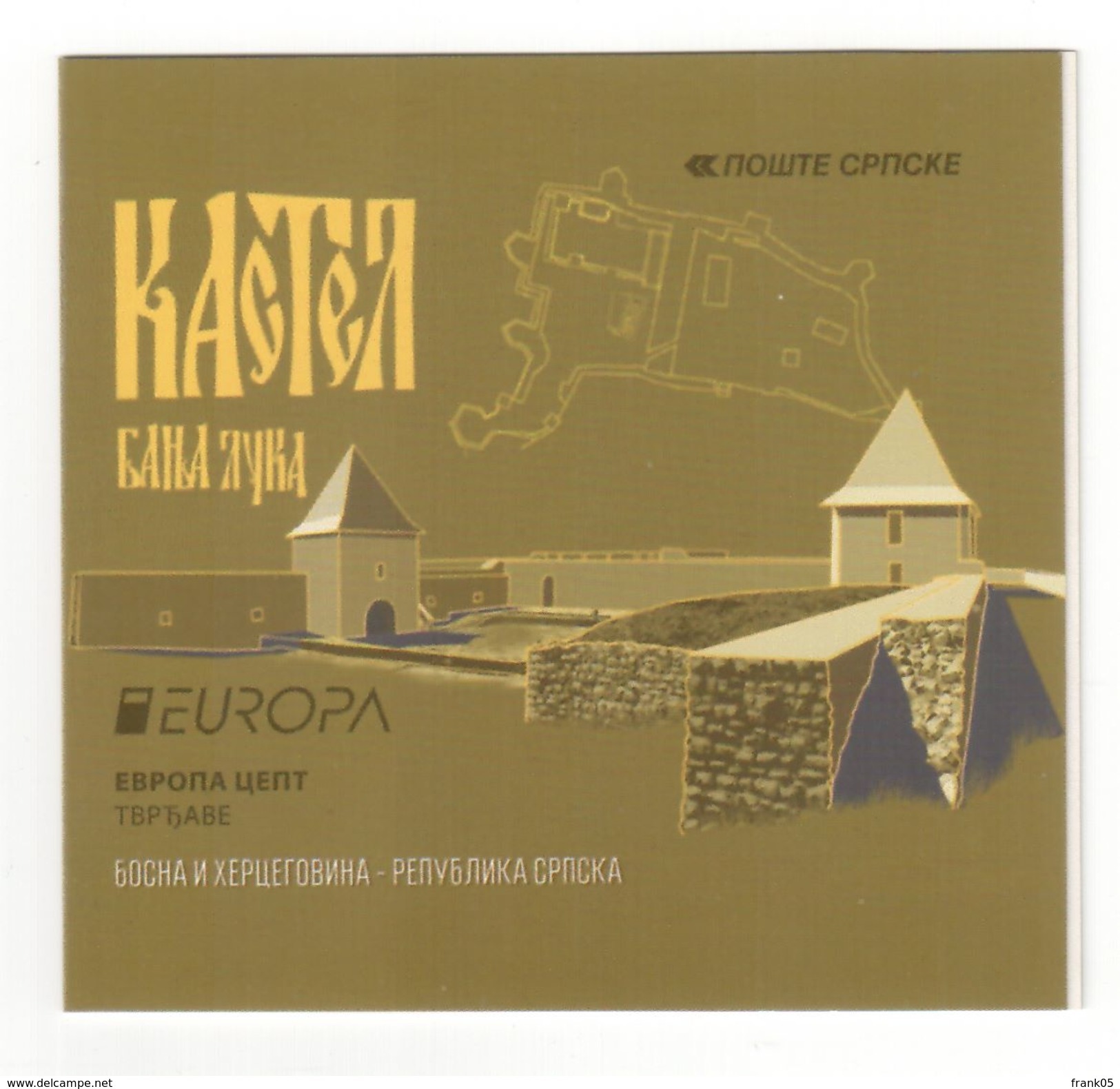 Bosnien-Herzegowina (serbisch) / Bosnia-Herzegowina (serbian) /Bosnie-Herzegovine 2017 MH/booklet EUROPA Gestempelt/used - 2017