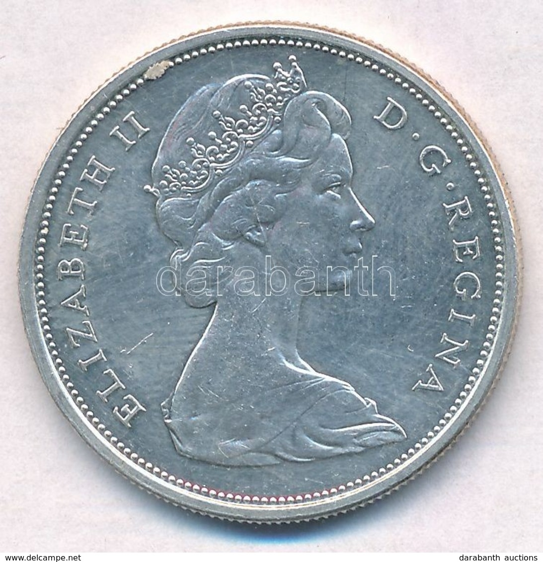 Kanada 1966. 50c Ag 'II. Erzsebet' T:2
Canada 1966. 50 Cents Ag 'Elizabeth II' C:XF - Zonder Classificatie