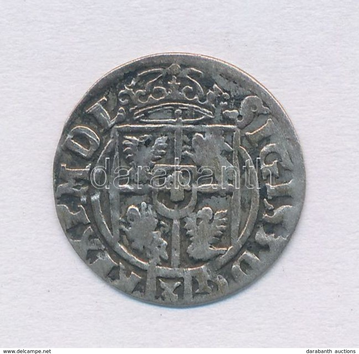 Lengyel Kiralysag 1624. Poltorak Ag 'III. Zsigmond' Bromberg (1,14g) T:2-,3 Poland 1624. Poltorak Ag 'Sigismund III' Bro - Zonder Classificatie