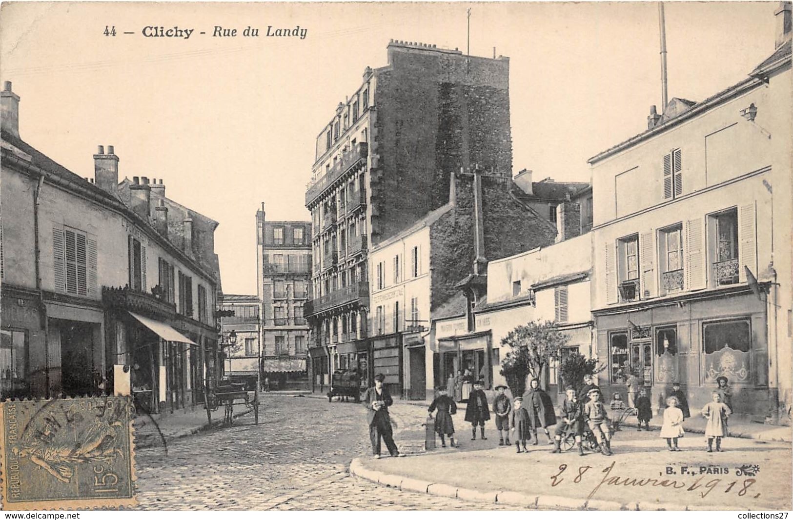 92-CLICHY-RUE DE LANDY - Clichy