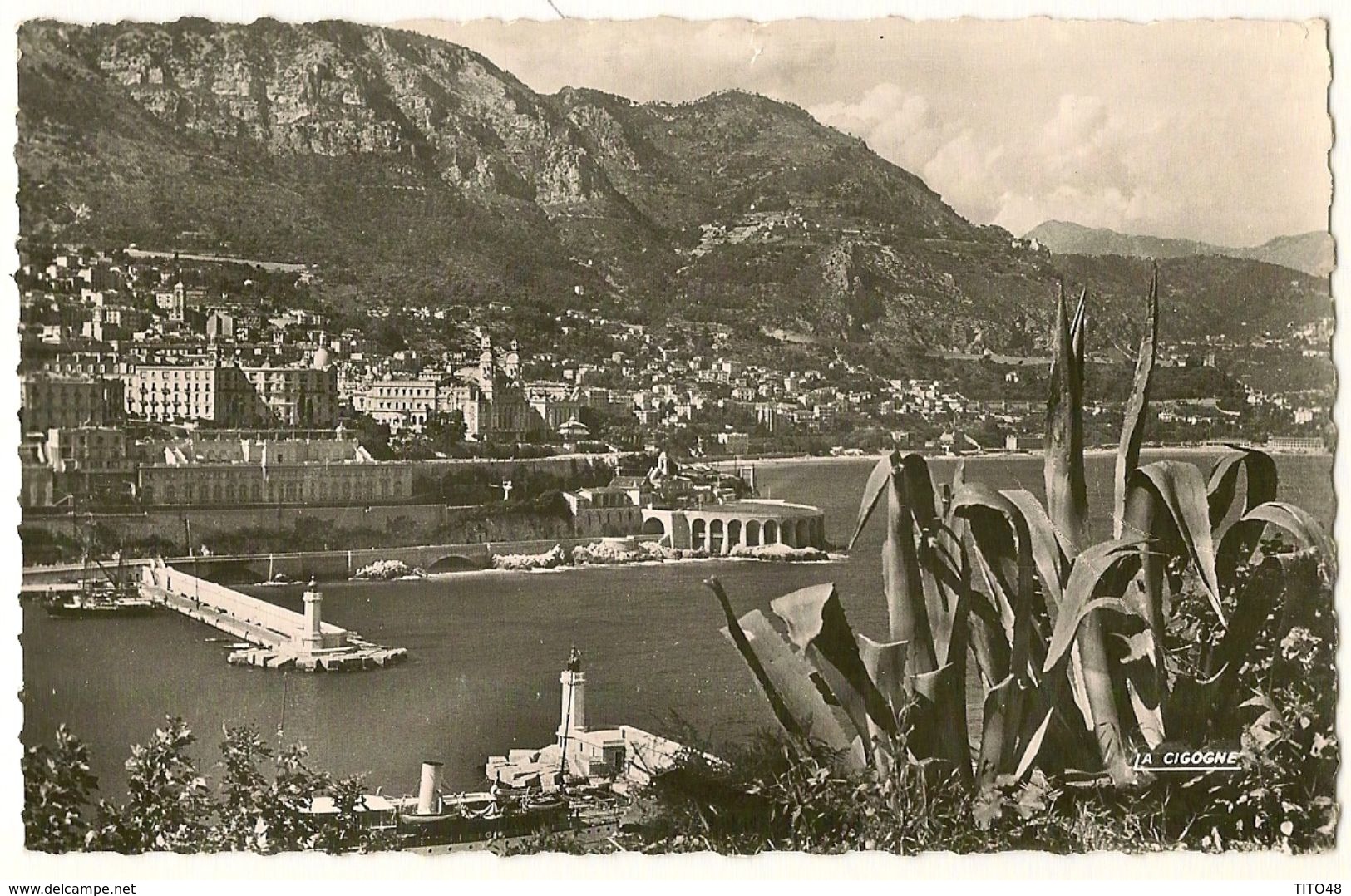 CPSM-Photo- L'entrée Du Port - MONACO - Puerto