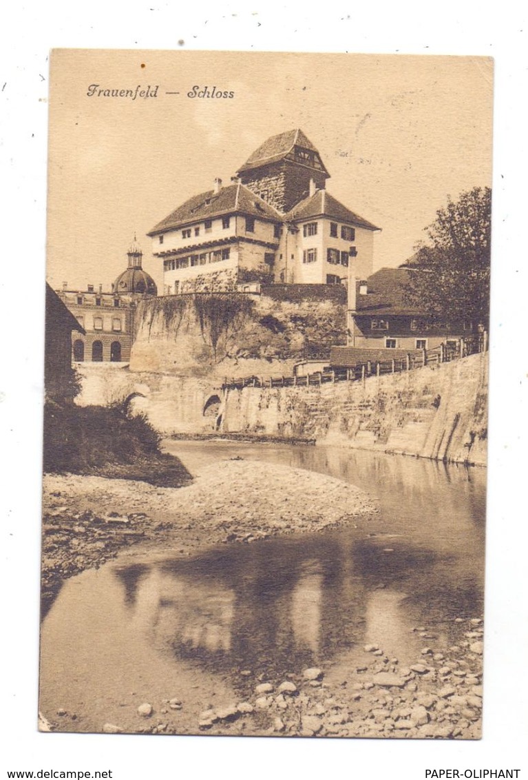 CH 8500 FRAUENFELD TG, Schloß, Bahnpost / Ambulant, Zug 408, 1913 - Frauenfeld