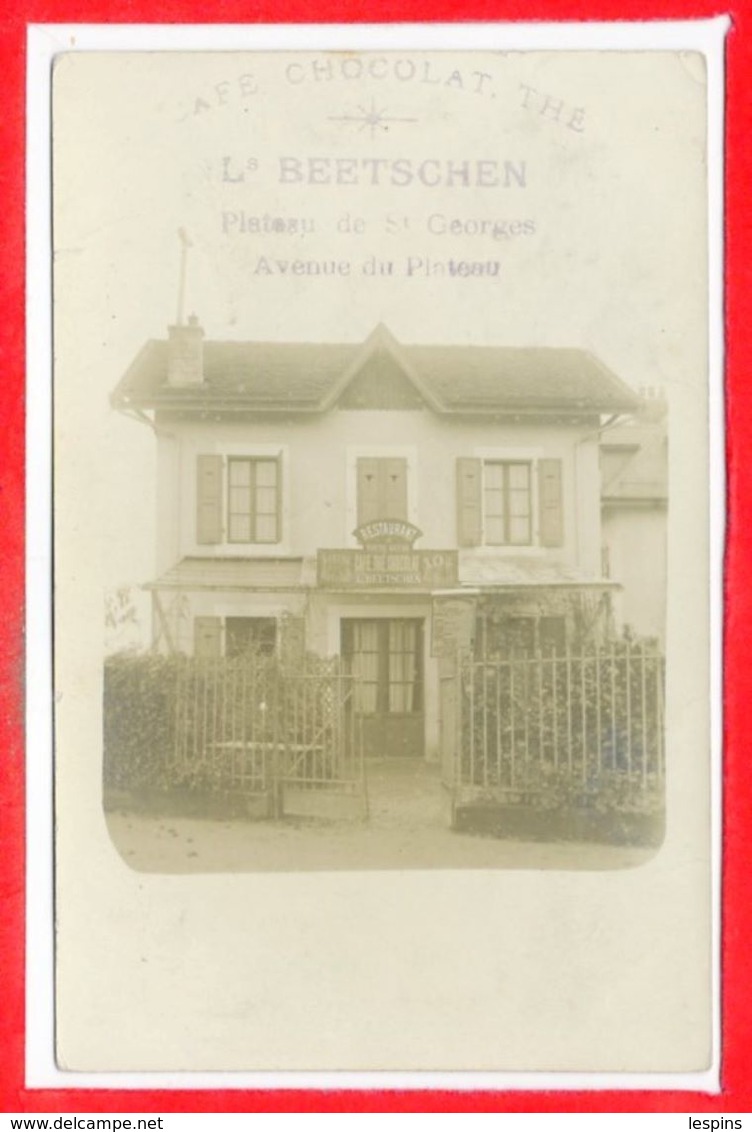 A IDENTIFIER - CARTE PHOTO -- Magasin - Restaurant Ls BEETSCHEN Plateau De St Georges  Avenue Du Plateau - Restaurants