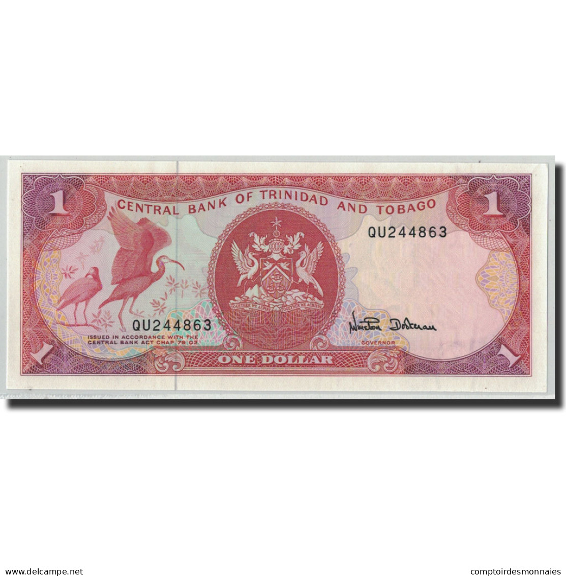 Billet, Trinidad And Tobago, 1 Dollar, Undated, KM:36d, NEUF - Trinidad & Tobago