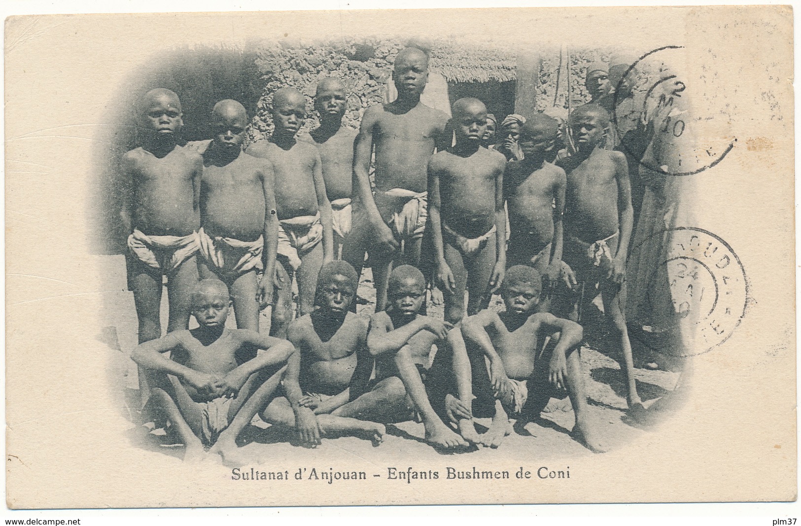 SULTANAT D'ANJOUAN - Enfants Bushmen De Coni - Comoros