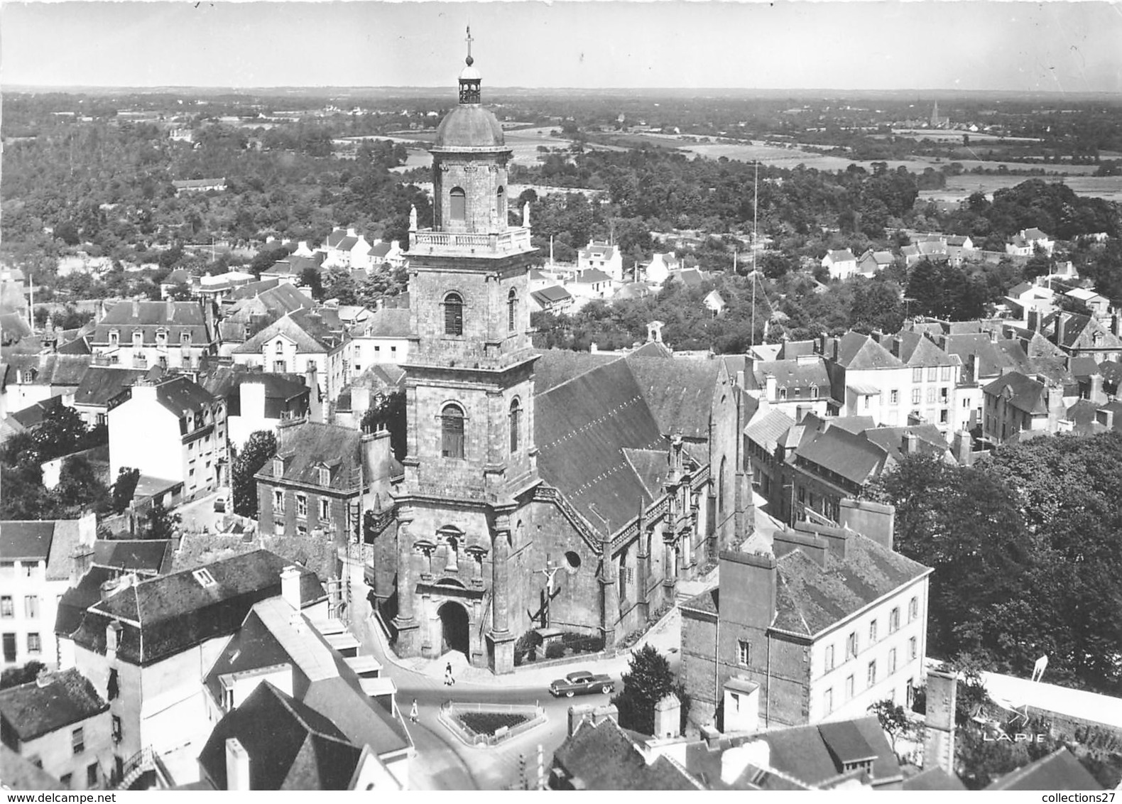 56- AURAY- VUE DU CIEL - Auray