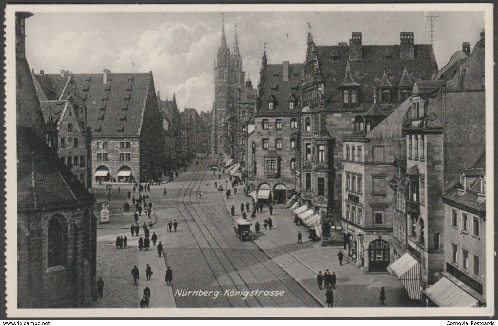 Nuernberg - Königstrasse, Nürnberg, c.1930s - Ludwig Riffelmacher AK