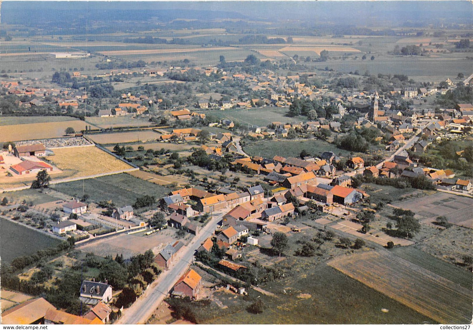 60-LASSIGNY- VUE GENERALE AERIENNE - Lassigny