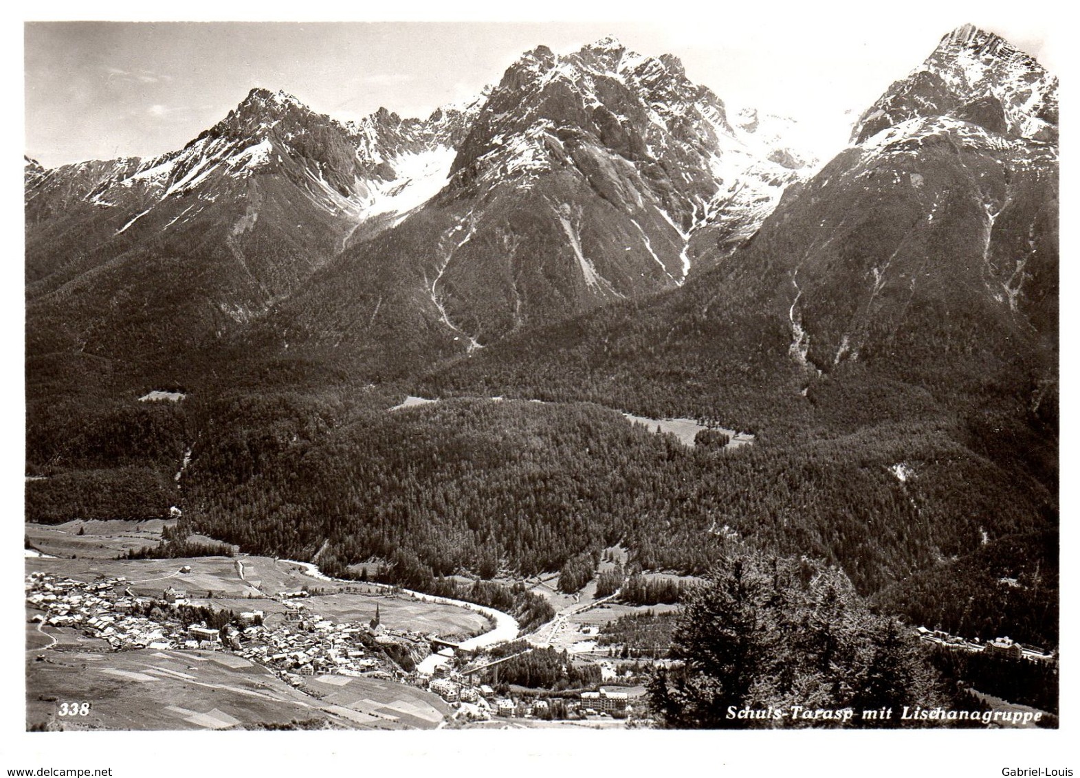 Schuls-Tarasp (carte Grand Format 10X15 Cm) - Tarasp