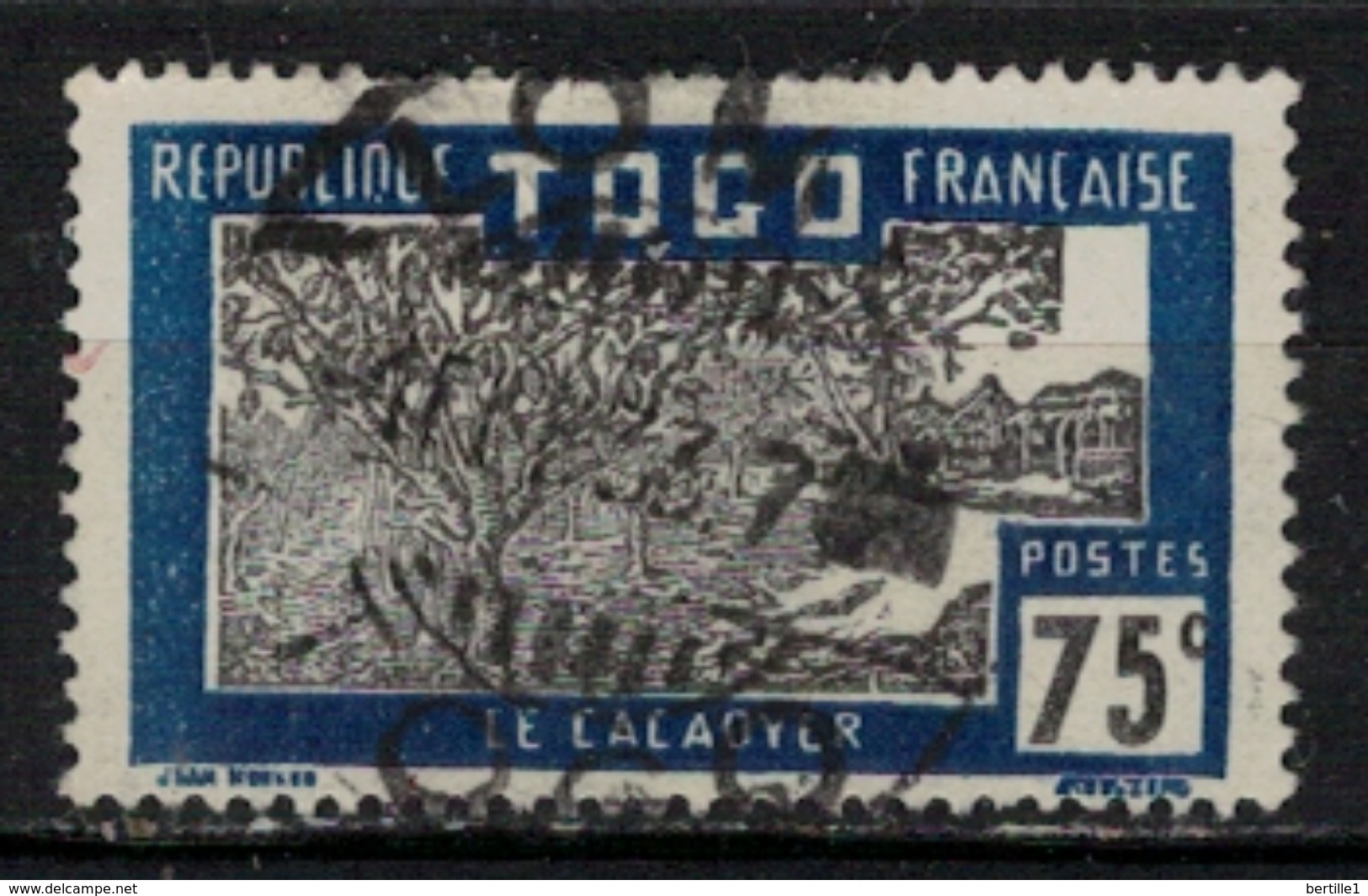 TOGO       N° YVERT  :   139  ( 18 )         OBLITERE       ( S D ) - Used Stamps