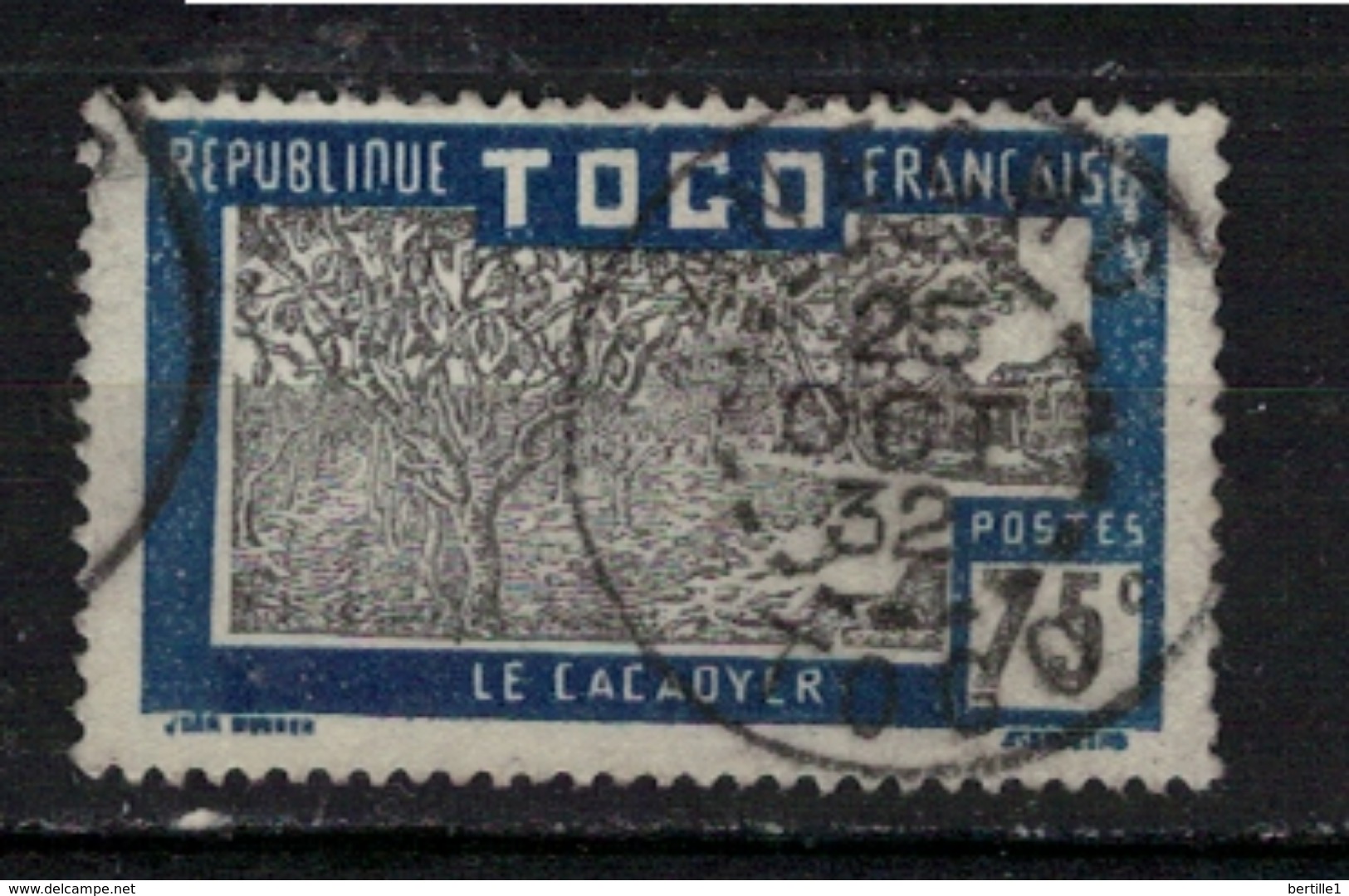 TOGO       N° YVERT  :   139  ( 24 )         OBLITERE       ( S D ) - Used Stamps