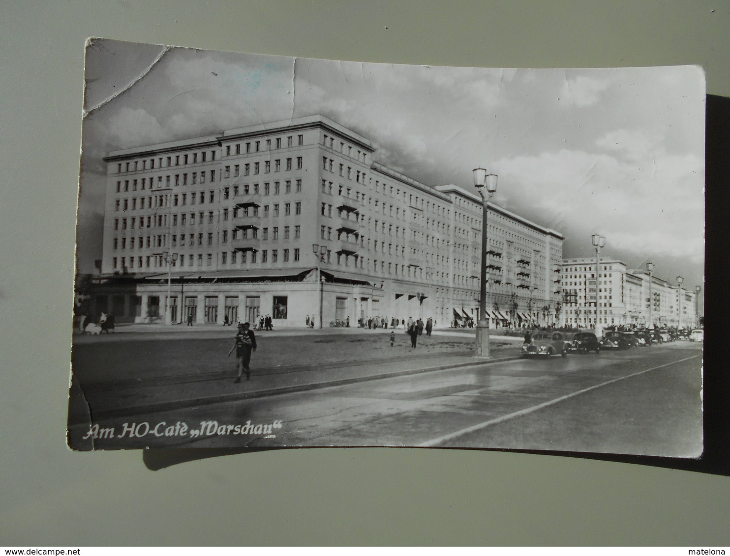 ALLEMAGNE BERLIN STALINALLEE AM HO CAFE WARSCHAU - Friedrichshain