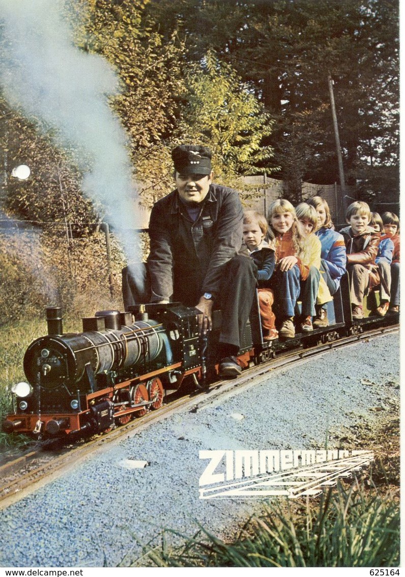 Catalogue ZIMMERMANN 1978 Katalog 5'' Spur = 127 Mm, - German