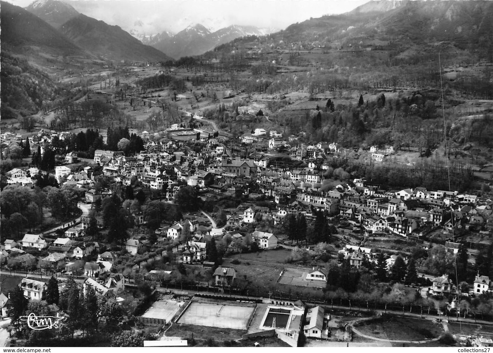 65-ARGELES-GAZOST-  VUE AERIENNE - Argeles Gazost