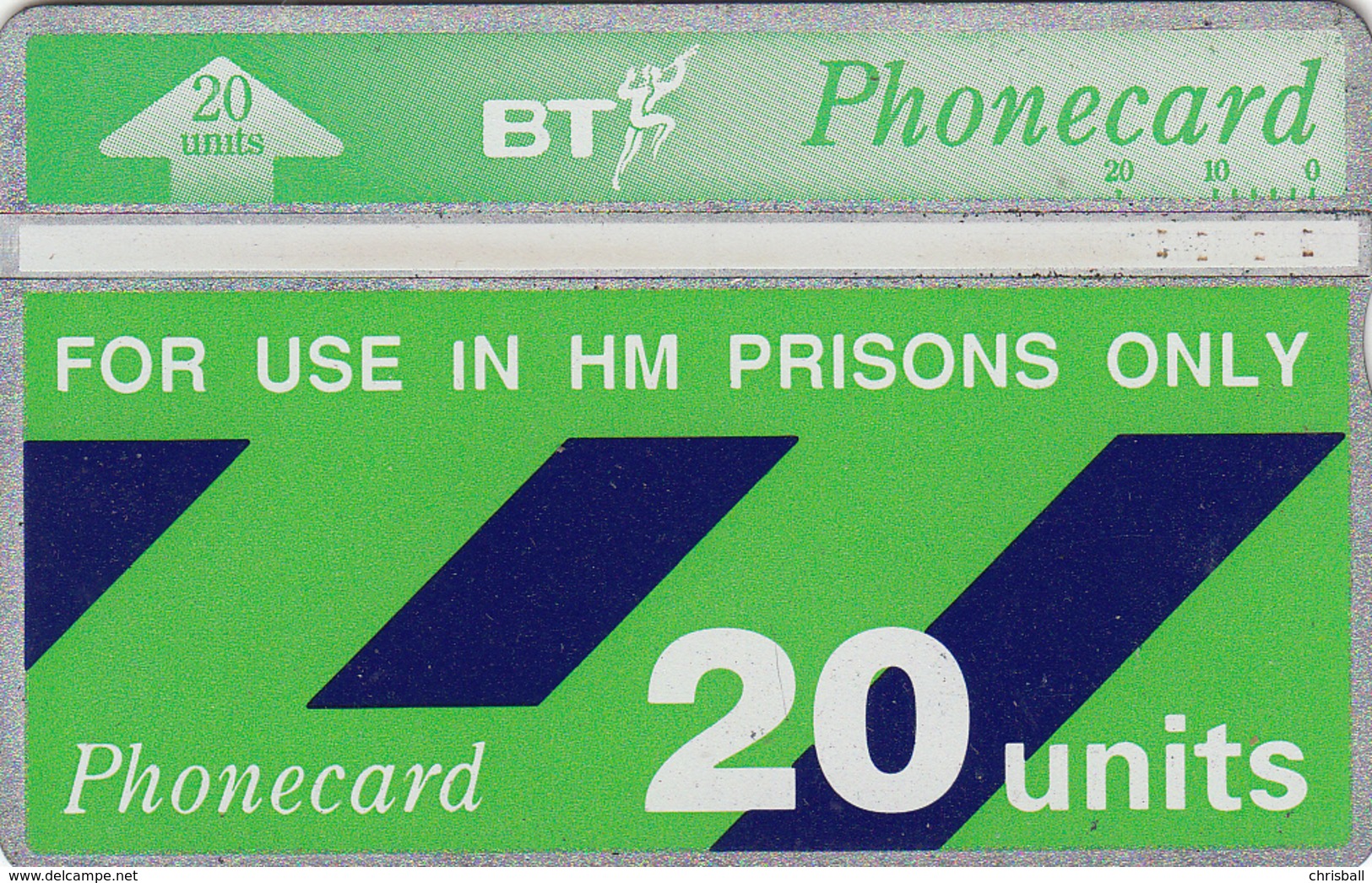 BT   Phonecard- HM Prisons 20unit (White Band) - Superb Fine Used Condition - [ 3] Prisons