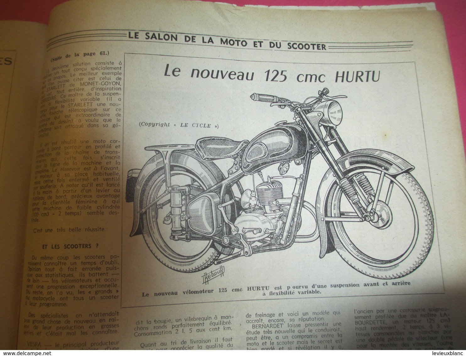 Revue d'époque/Cycles-Cyclomoteurs-Scooters/N° 22/40éme Salon l'Automobile Cycle/Salon de Paris /N° spécial/1953  AC140