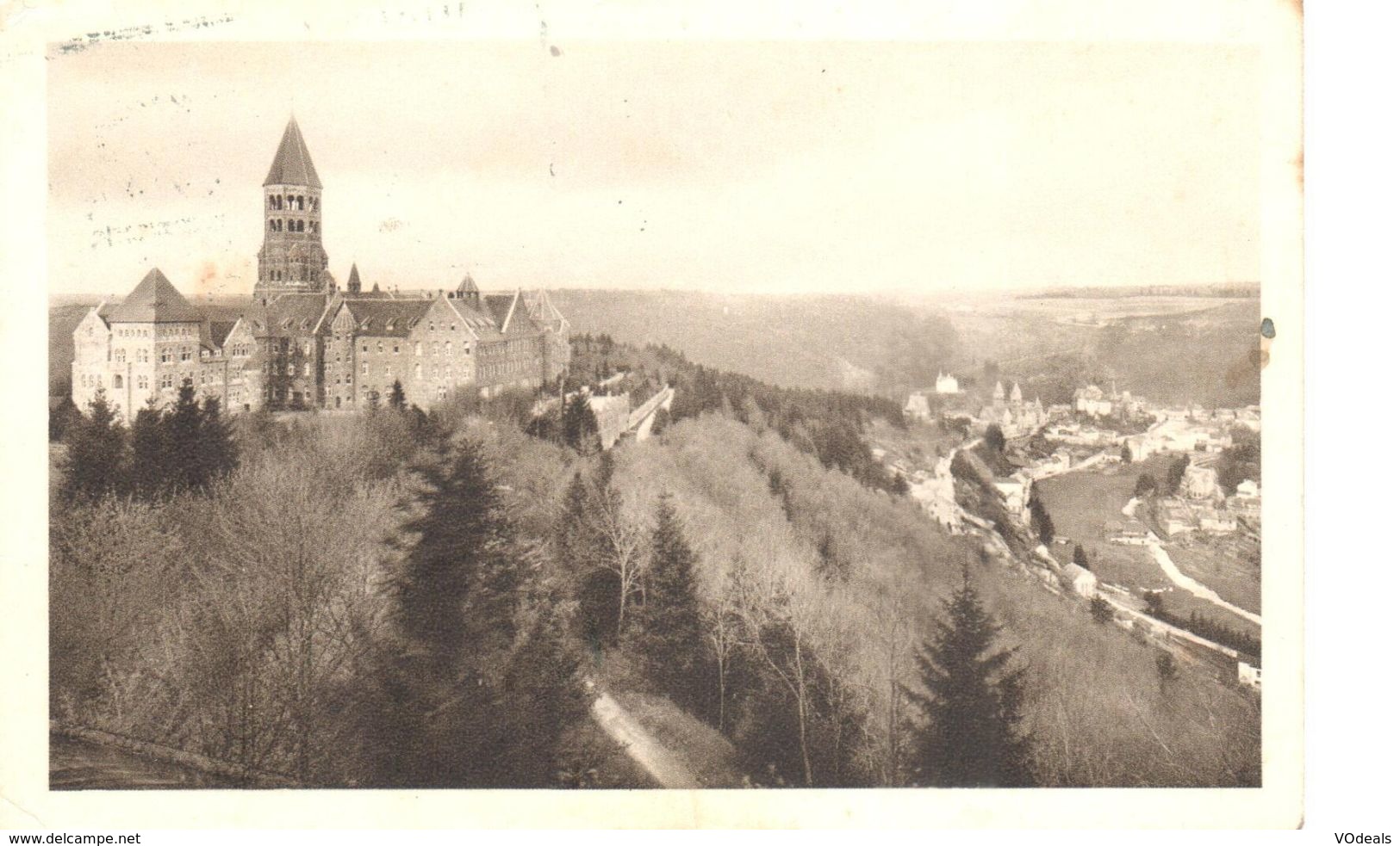 Clervaux - CPA - Abbaye Et Vue Générale - Clervaux