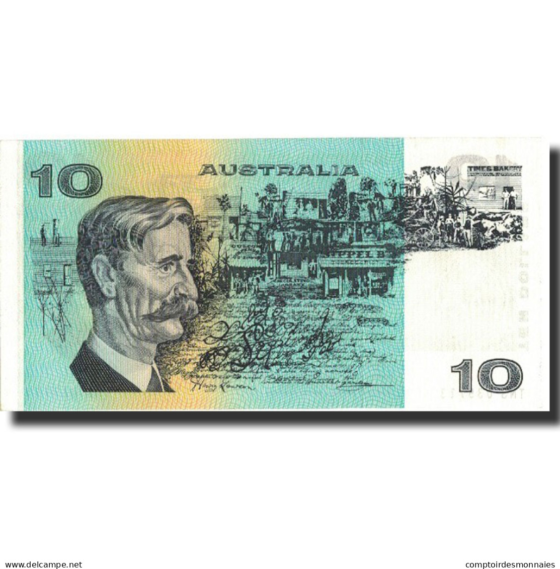 Billet, Australie, 10 Dollars, 1976, 1976, KM:45b, SPL - 1974-94 Australia Reserve Bank (paper Notes)