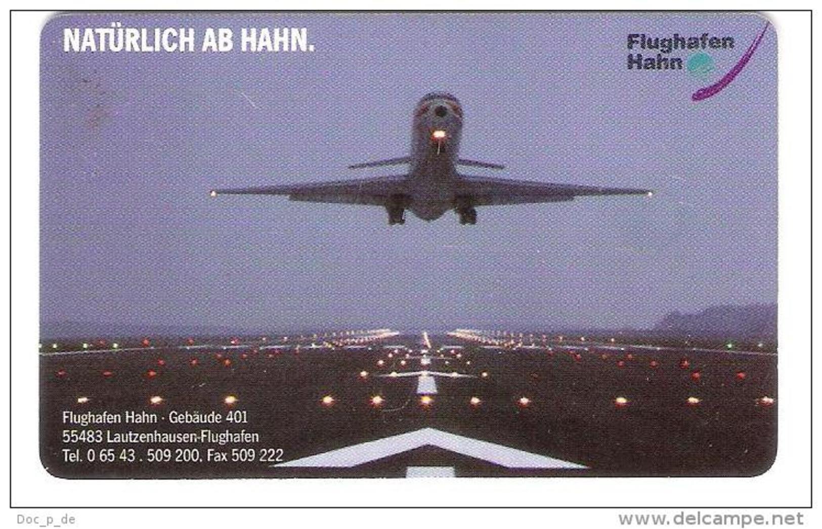 Germany - R 06/96 - Flughafen Hahn - Flugzeug - Plane - Airplane - R-Series: Regionale Schalterserie