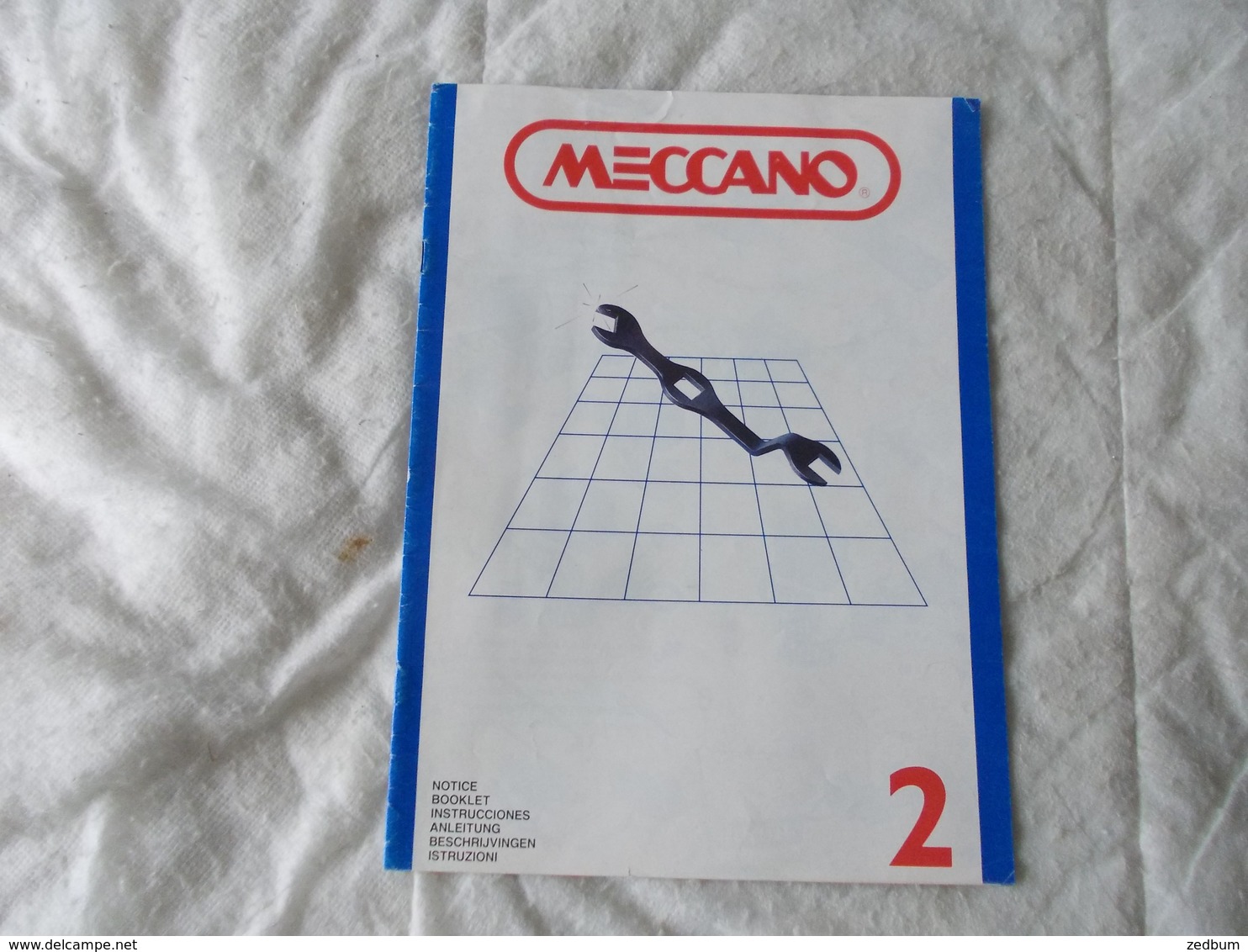 Lot De 8 Documents Meccano Pochette 4 - Meccano
