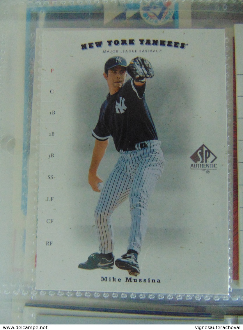 Cartes  Baseball Upperdeck 2001 SP Authentic #39-61-62 - Catalogues