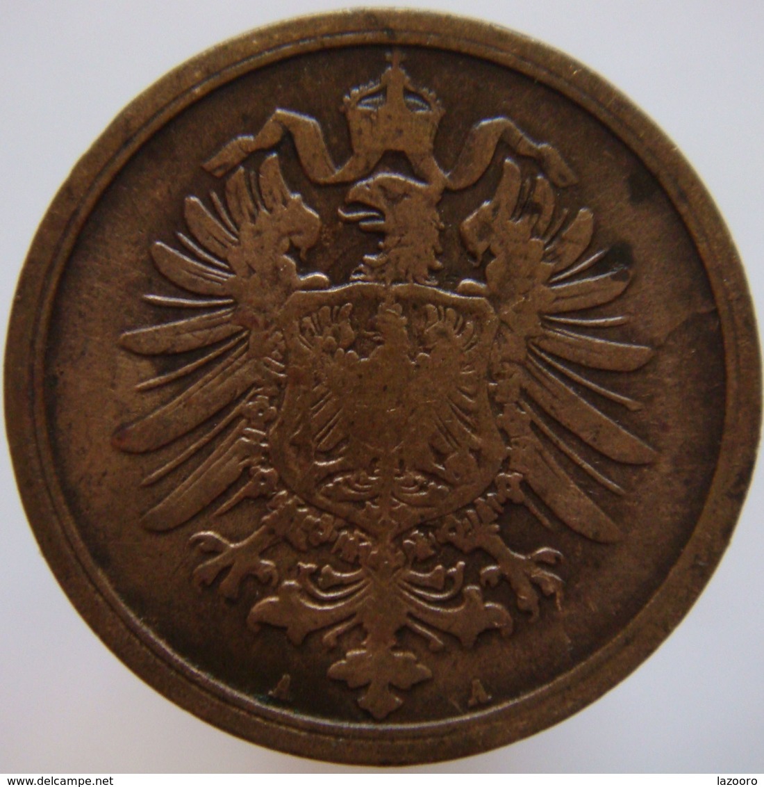 LaZooRo: Germany 2 Pfennig 1874 A VF/XF - 2 Pfennig