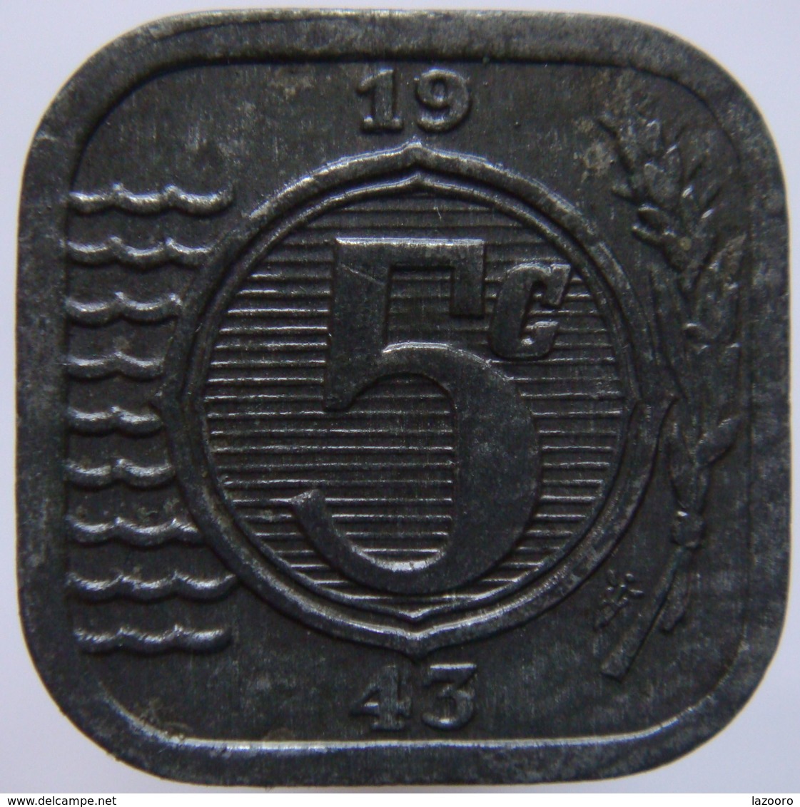 Netherlands 5 Cent 1943 UNC - 5 Cent